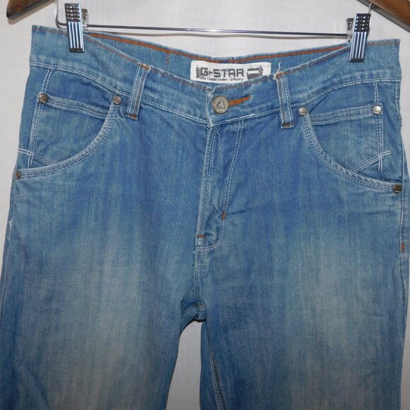 G Star Raw 96 UK  Mens 34 x 31 Elwood Denim Jeans *READ - Picture 2 of 16